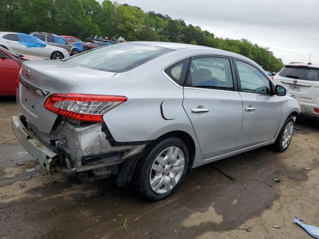 Photo 3 from auction – 2013 NISSAN SENTRA S with VIN 3N1AB7AP1DL692431