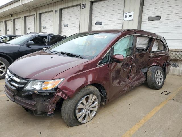 HONDA ODYSSEY SE 2016 with VIN 5FNRL5H32GB130559 - Photo from auction