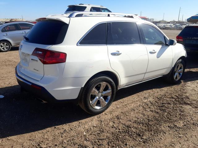 Photo 3 from auction – 2012 ACURA MDX TECHNO with VIN 2HNYD2H34CH505289