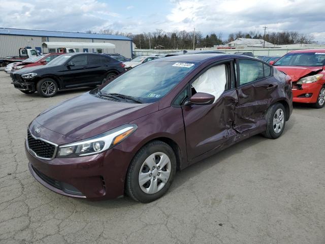 KIA FORTE LX 2017 with VIN 3KPFK4A77HE142243 - Photo from auction