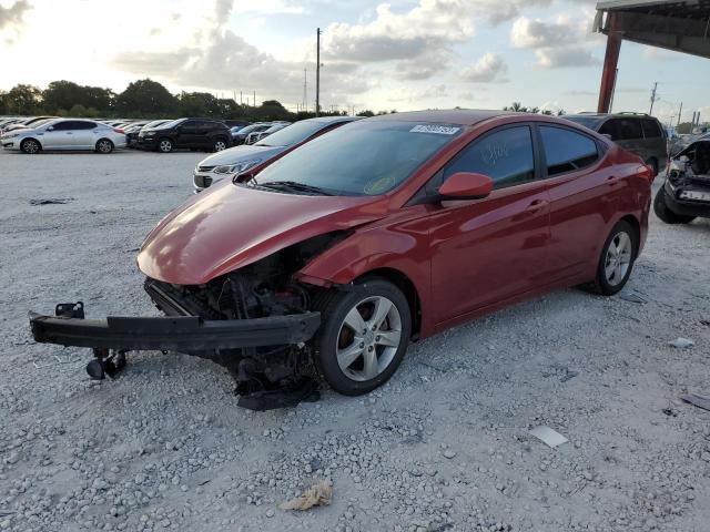 Photo 1 from auction – 2012 HYUNDAI ELANTRA GL with VIN KMHDH4AE4CU182581