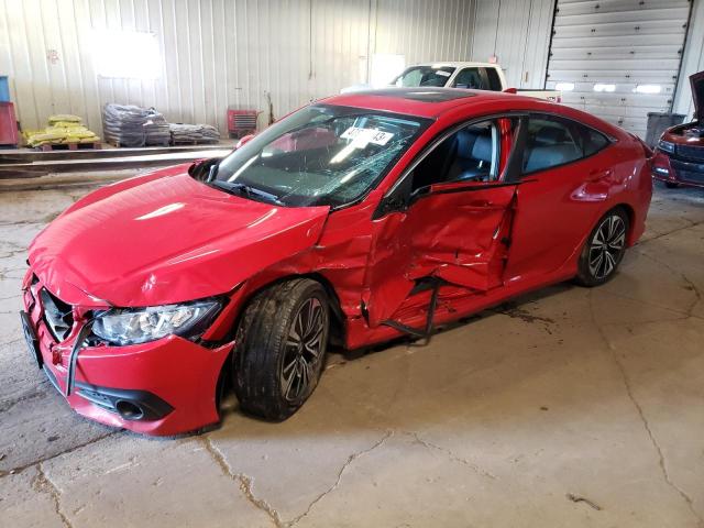 HONDA CIVIC EXL 2017 with VIN 2HGFC1F77HH634894 - Photo from auction