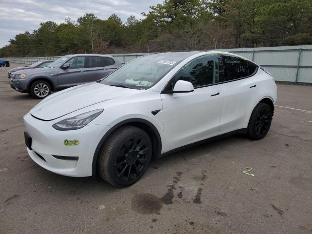 TESLA MODEL Y 2022 with VIN 7SAYGDEE3NA016146 - Photo from auction
