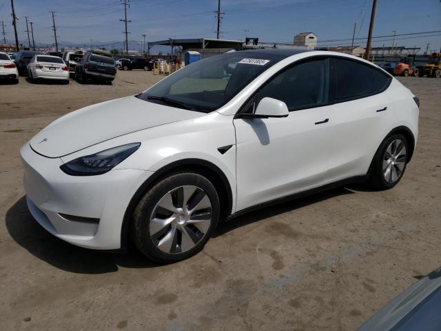 TESLA MODEL Y 2020 with VIN 5YJYGDEE6LF010550 - Photo from auction