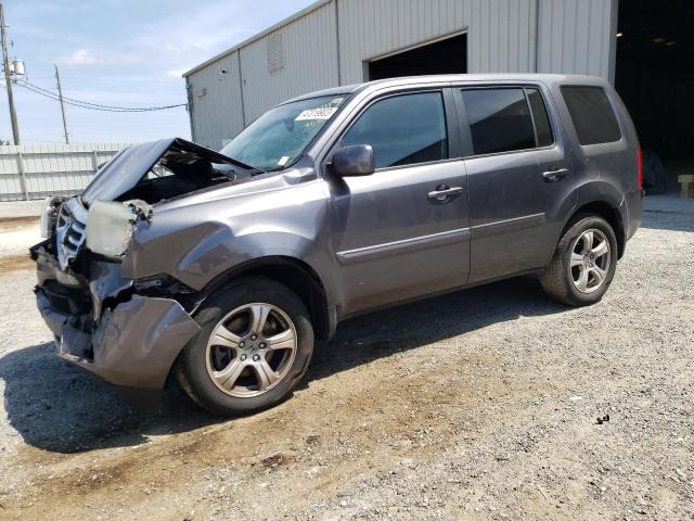 HONDA PILOT EXLN 2014 with VIN 5FNYF3H73EB010082 - Photo from auction