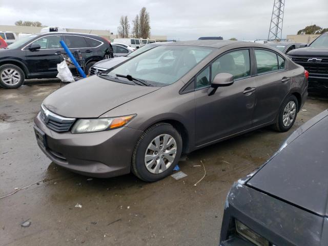 Photo 1 from auction – 2012 HONDA CIVIC LX with VIN 2HGFB2F5XCH523885