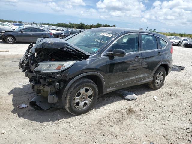 HONDA CR-V LX 2015 with VIN 5J6RM4H34FL090353 - Photo from auction