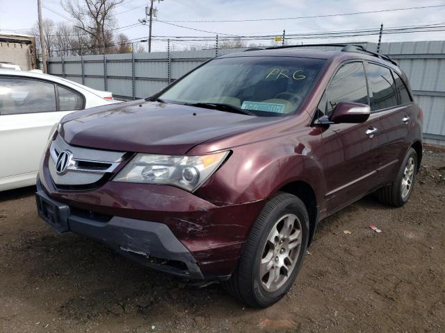 ACURA MDX TECHNO 2008 with VIN 2HNYD28348H503467 - Photo from auction