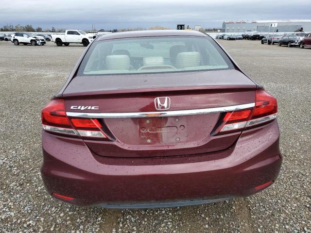Photo 6 from auction – 2013 HONDA CIVIC EX with VIN 19XFB2F88DE279613