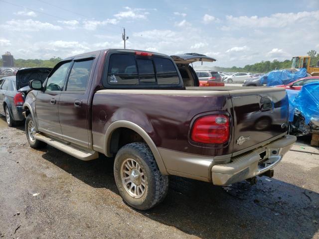 Photo 2 from auction – 2002 FORD F150 SUPER with VIN 1FTRW08L12KE31569