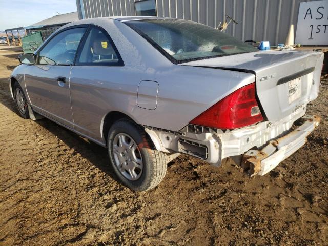 Photo 2 from auction – 2001 HONDA CIVIC HX with VIN 1HGEM22701L104831