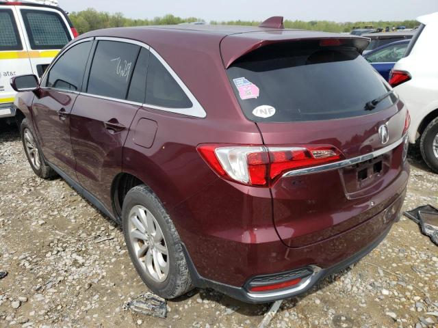 Photo 2 from auction – 2016 ACURA RDX with VIN 5J8TB3H36GL005446