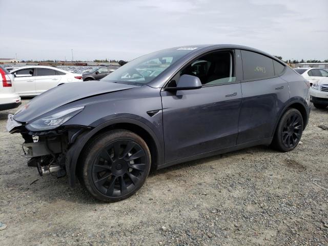 TESLA MODEL Y 2021 with VIN 5YJYGDEE6MF275759 - Photo from auction