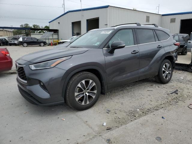 TOYOTA HIGHLANDER 2021 with VIN 5TDGZRAH6MS537021 - Photo from auction