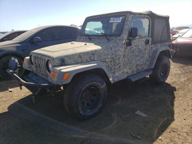 JEEP WRANGLER X 2005 with VIN 1J4FA39S45P349880 - Photo from auction