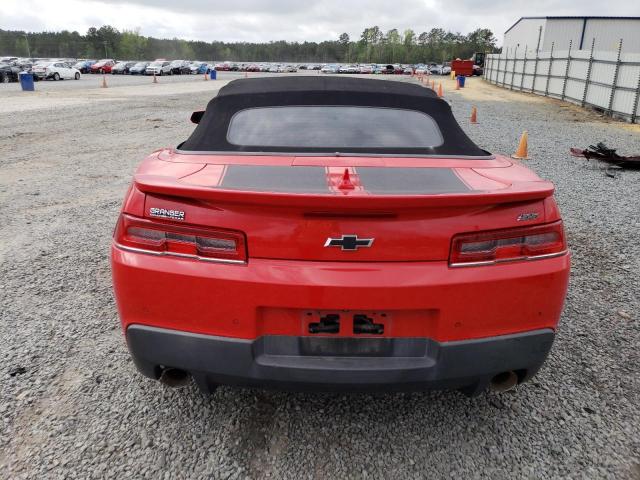 Photo 6 from auction – 2014 CHEVROLET CAMARO 2SS with VIN 2G1FK3DJ7E9209525