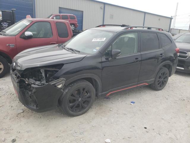 SUBARU FORESTER S 2019 with VIN JF2SKAPC7KH572195 - Photo from auction