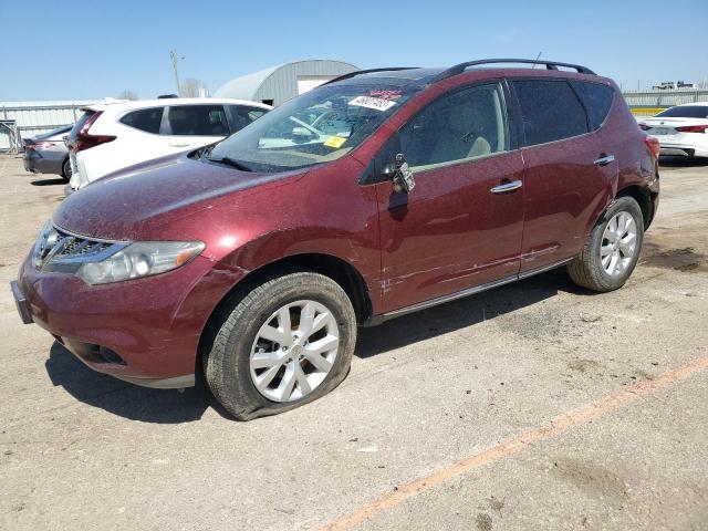 NISSAN MURANO S 2011 with VIN JN8AZ1MW7BW158094 - Photo from auction