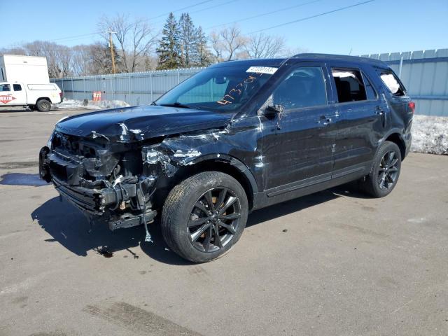 FORD EXPLORER X 2018 with VIN 1FM5K8D8XJGB02179 - Photo from auction