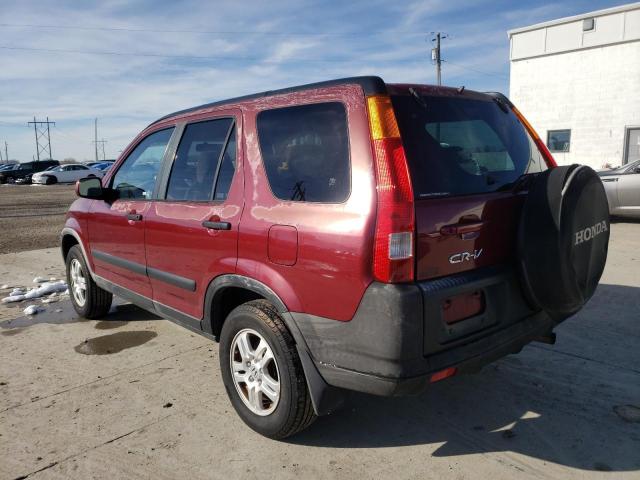 Photo 2 from auction – 2004 HONDA CR-V EX with VIN JHLRD788X4C008418
