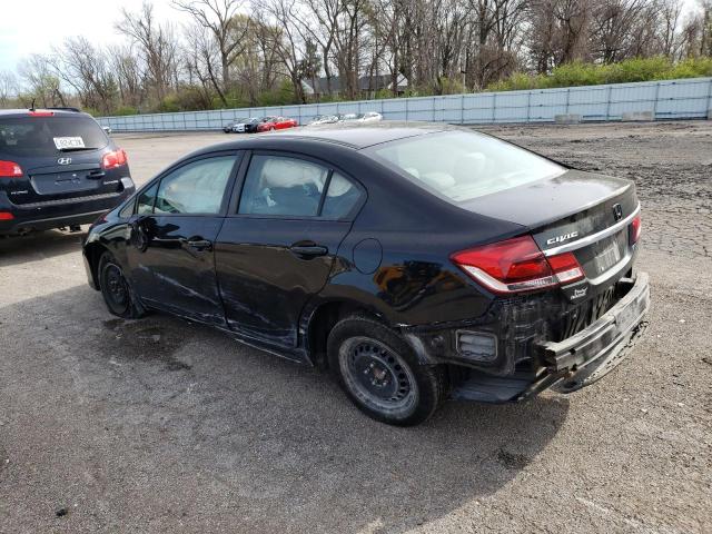 Photo 2 from auction – 2013 HONDA CIVIC LX with VIN 2HGFB2F56DH301619