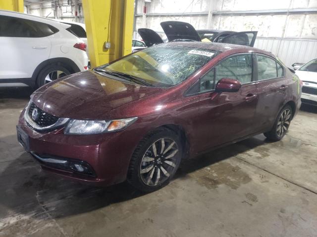 HONDA CIVIC EXL 2015 with VIN 19XFB2F99FE235390 - Photo from auction