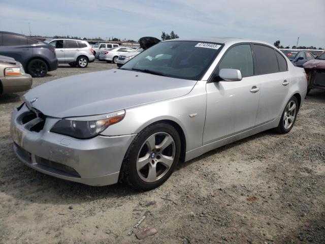 BMW 530 I 2004 with VIN WBANA73564B047303 - Photo from auction