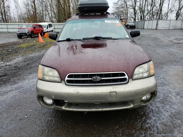 Photo 5 from auction – 2000 SUBARU LEGACY OUT with VIN 4S3BH6652Y7668649