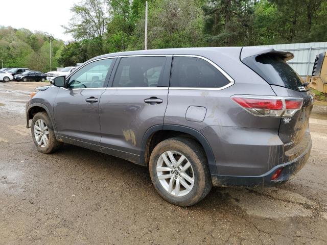 Photo 2 from auction – 2016 TOYOTA HIGHLANDER with VIN 5TDZARFH2GS018416