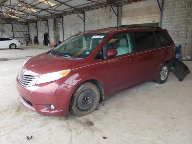 TOYOTA SIENNA XLE 2011 with VIN 5TDYK3DC1BS110297 - Photo from auction