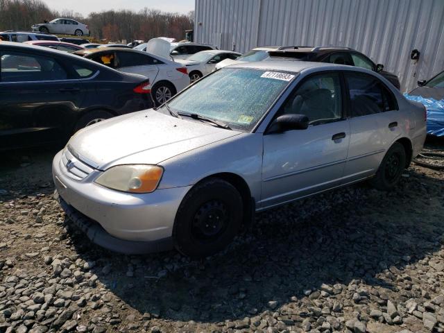 HONDA CIVIC 2001 with VIN 2HGES16591H542043 - Photo from auction