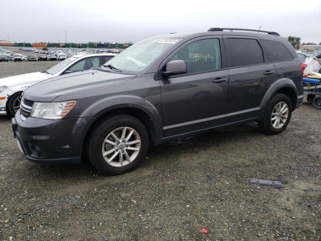 DODGE JOURNEY SX 2015 with VIN 3C4PDCBGXFT744151 - Photo from auction