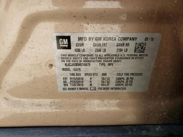 Photo 14 from auction – 2019 BUICK ENCORE PRE with VIN KL4CJASB5KB745679