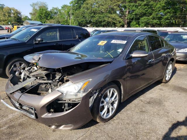 NISSAN MAXIMA S 2014 with VIN 1N4AA5APXEC466654 - Photo from auction
