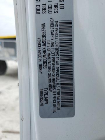 Photo 14 from auction – 2022 RAM PROMASTER with VIN ZFB636VPXN6W03636