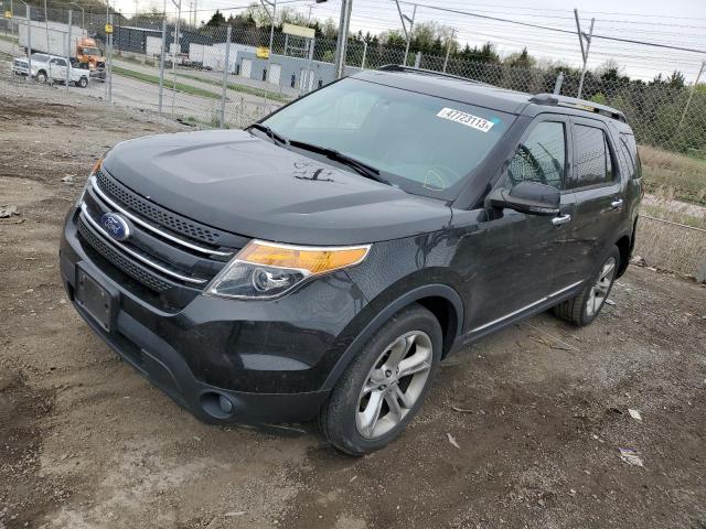 FORD EXPLORER L 2015 with VIN 1FM5K8F87FGC58734 - Photo from auction