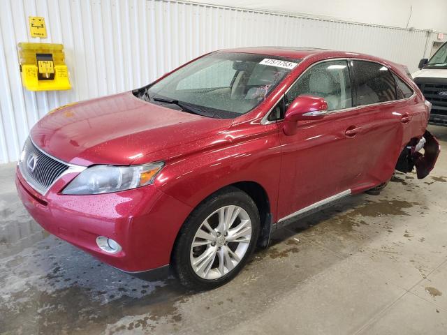 LEXUS RX 450 2012 with VIN JTJZB1BA9C2407897 - Photo from auction
