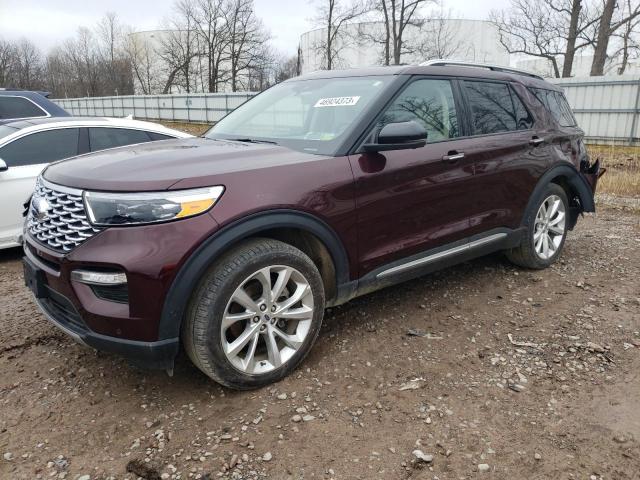 FORD EXPLORER P 2022 with VIN 1FM5K8HC8NGA75780 - Photo from auction