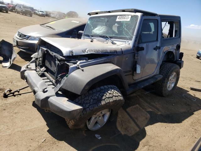 JEEP WRANGLER S 2017 with VIN 1C4AJWAG5HL639601 - Photo from auction