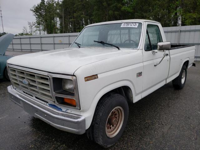 FORD F150 1985 with VIN 2FTDF15N0FCB57975 - Photo from auction