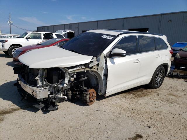 TOYOTA HIGHLANDER 2018 with VIN 5TDKZRFHXJS534041 - Photo from auction