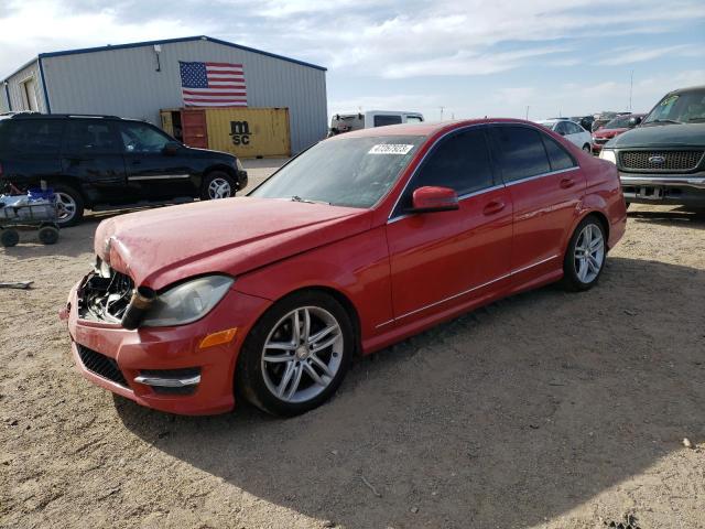 Photo 1 from auction – 2013 MERCEDES-BENZ C 250 with VIN WDDGF4HB4DR253243