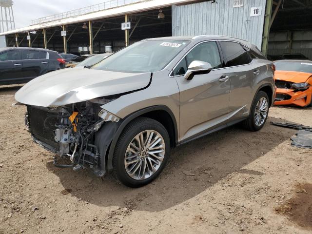 LEXUS RX 450H 2021 with VIN 2T2JGMDA3MC068990 - Photo from auction