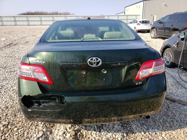 Photo 6 from auction – 2010 TOYOTA CAMRY BASE with VIN 4T4BF3EK6AR041098
