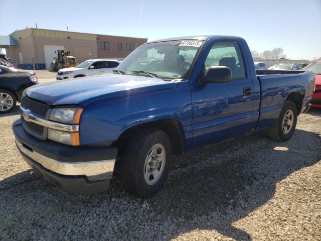 CHEVROLET SILVERADO 2004 with VIN 1GCEC14X74Z283007 - Photo from auction