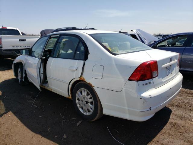 Photo 2 from auction – 2004 HONDA CIVIC LX with VIN 2HGES155X4H613045