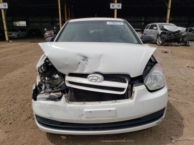 Photo 5 from auction – 2008 HYUNDAI ACCENT GS with VIN KMHCM36C58U097930