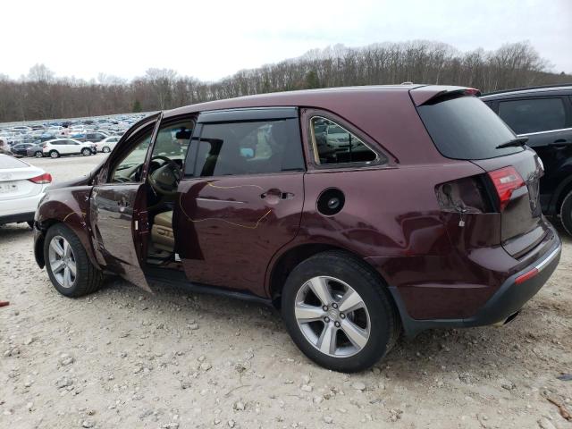 Photo 2 from auction – 2013 ACURA MDX TECHNO with VIN 2HNYD2H3XDH503550