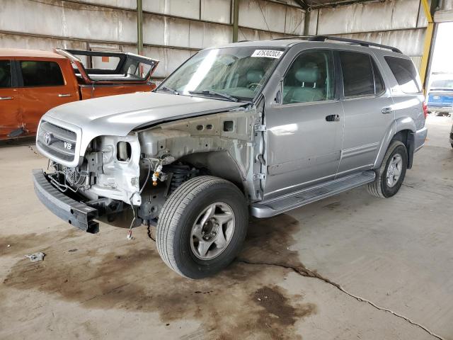 TOYOTA SEQUOIA SR 2002 with VIN 5TDZT34A22S080386 - Photo from auction