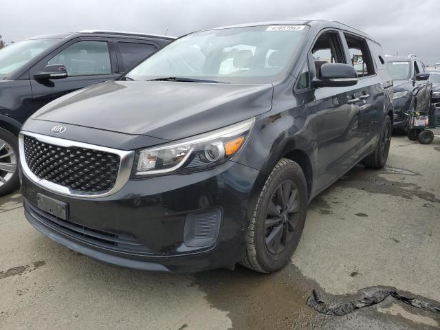 KIA SEDONA LX 2015 with VIN KNDMB5C17F6027182 - Photo from auction